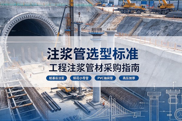 盐湖注浆管选型标准